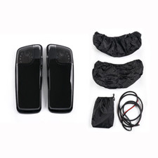 Black 5''x7'' Saddlebag Speakers Lid for Harley Electra Street Glide 2014 - 2022
