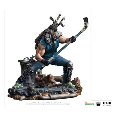 TMNT   Iron Casey Jones  1/10 スタチュー フィギュ Iron Studios Teenage Mutant Ninja Turtles (TMNT): Casey