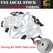 Fairing Kit W/ Tank For Suzuki Hayabusa GSX1300R 2008-2020 Unpainted ASB Molded