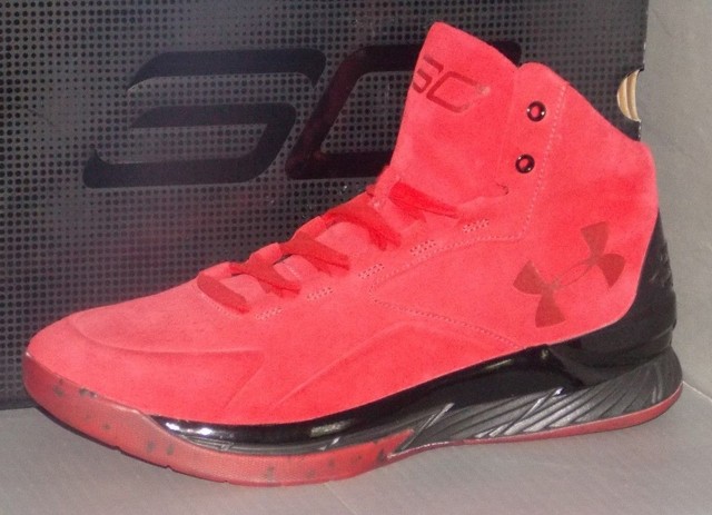 under armour curry 1 mens red
