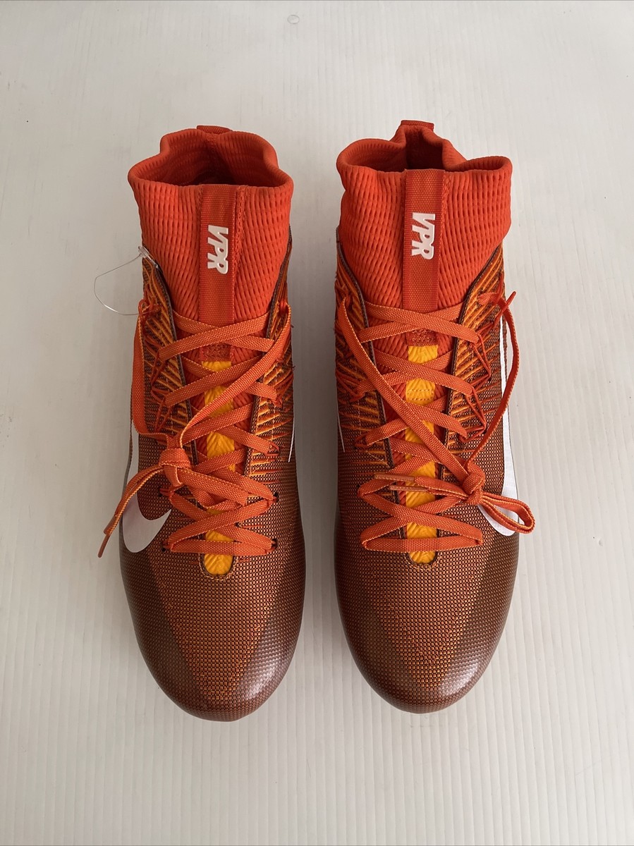 Nike Vapor Untouchable 2 Football Orange White 824470-818 Men\'s‎ Size 15 Nike Vapor Untouchable 2 Football Cleats Orange White 824470  main image 4