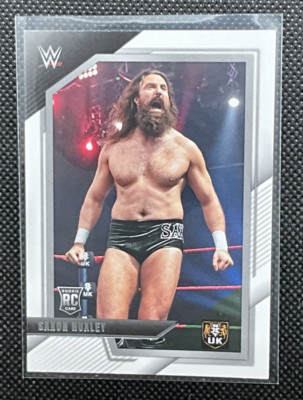 Saxon Huxley #60 WWE NXT UK 2.0 Panini 2022 Wrestling Rookie Trading Card.