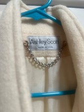 Ashley Scott Long Wool Coat- Vintage Perfect Condition