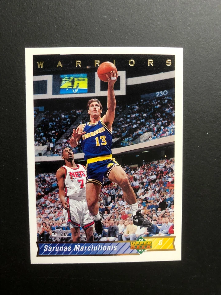 1992 SARUNAS MAMARCIULIONIS Upper Deck Basketball Card.# 249 Made in USA - Image 3 of 4