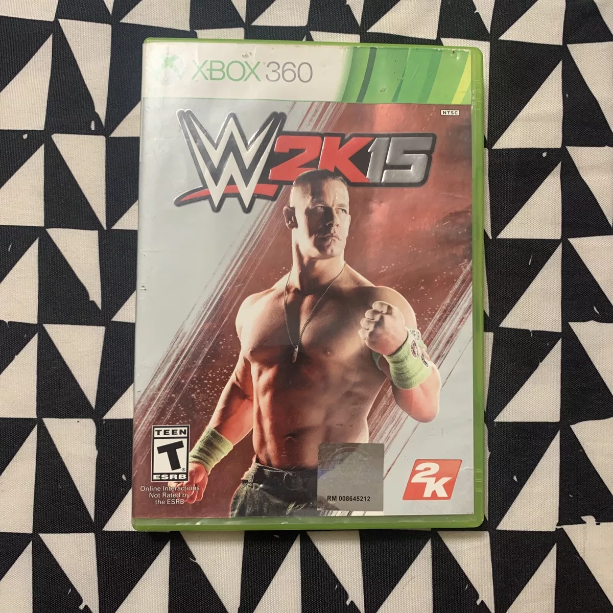 WWE 2K15 Microsoft Xbox 360 2014 Complete W Manual John Cena