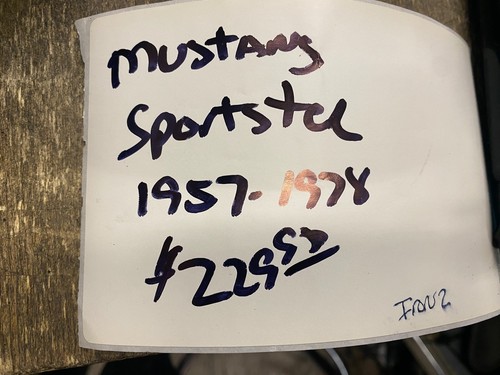 Mustang Custom Seat Harley Ironhead Sportster Scorpion 1957-78 XLH XLCH 900 1000 - Picture 9 of 9