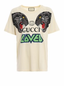 gucci tiger shirt white