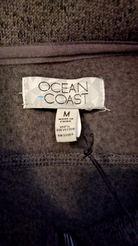 Ocean Coast Herren Polyester Jacke Grau Full Zip Größe M - Bild 3 von 5