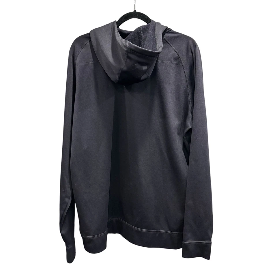 Sudadera con capucha pulóver negra para hombre DeMarini Texas Rangers talla L estampado gráfico de béisbol Foto 3 de 4