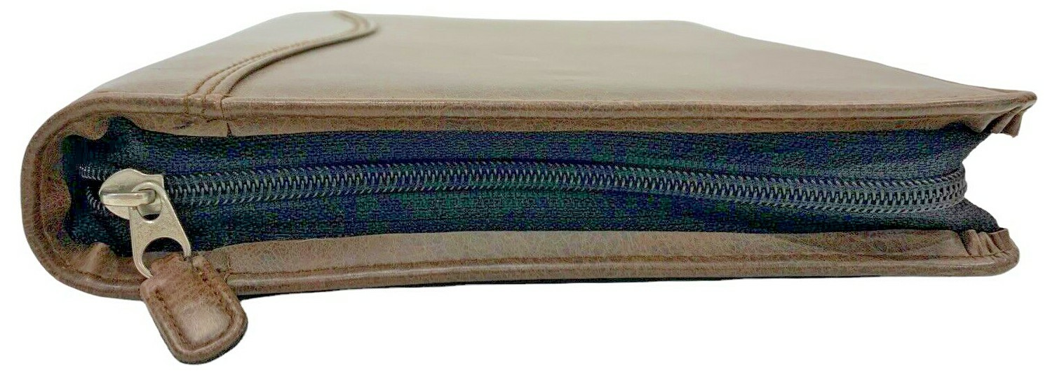 DAY-TIMER Brown Simulated Leather Desk Size Day Planner - #43184 