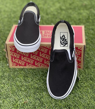 Vans Shoes Slip On Black White