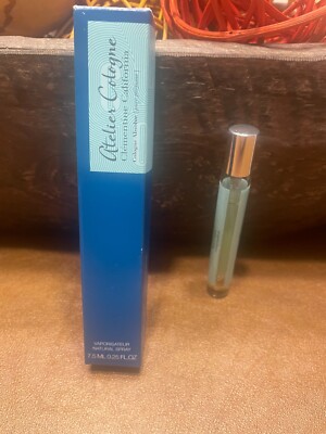 Atelier Cologne Clementine California Vaporisateur Natural Spray .25 oz NIB Rare