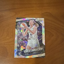 Panini 2025 Prizm WNBA Karlie Samuelson Minnesota Lynx Cracked Ice #102