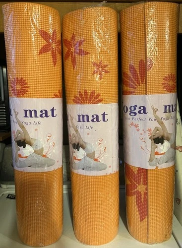 Non-slip textured Yoga mats - Brand New in plastic - Multiple colors deal from eBay