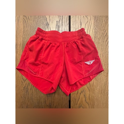 Lululemon Hotty Hot athletic RareThe Olympic Club Red Athletic Shorts HTF