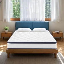 10" 12" Memory Foam & Innerspring Hybrid Mattress, Twin Txl Full Queen King Size