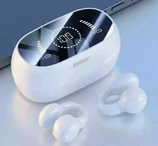 M47Black0 Wireless Bluetooth Headset Touch Control Mic Earbuds Headphones