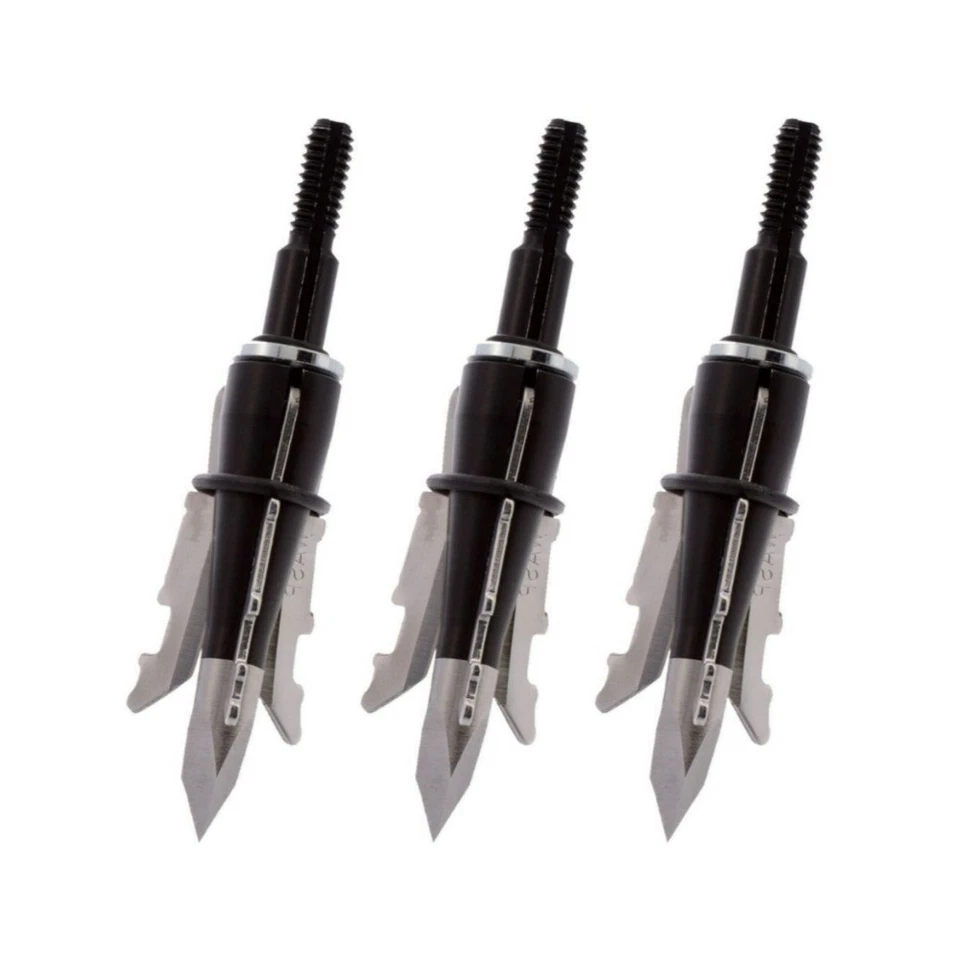 Flecha de cabeza ancha Wasp Jak-Hammer 125 granos (paquete de 6) con paquete de estuche Foto 2 de 4