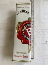 Jim Beam Whiskey - Blechdose Leer