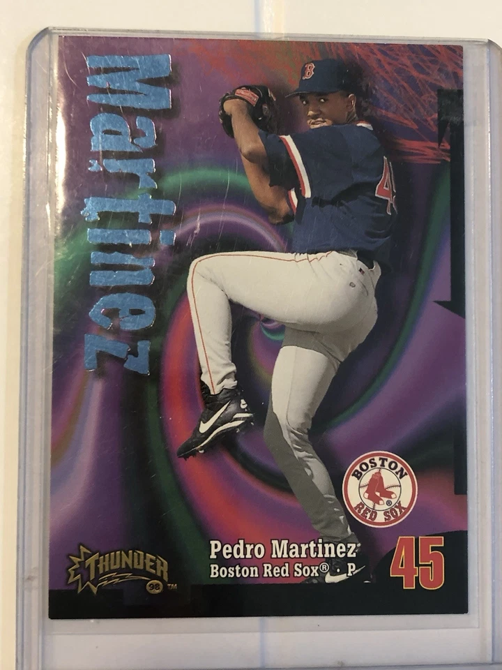 Skybox Circa Thunder Rave 1998 paralelo #264 Pedro Martinez SP #/150 casi nuevo-como nuevo Foto 4 de 4