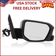 Passenger Side Door Mirror Assembly with Camera for Honda Civic 2016-2021 Power