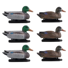 Uimoso Duck Decoy Outdoor Teal Decoy Realistic Floating Duck for Hunting 6-Pack