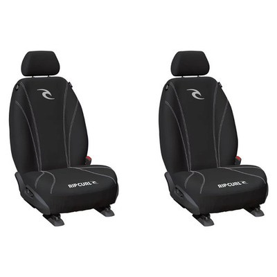 RIPCURL LOGO NEOPRENE SEAT COVER FOR LAMBORGHINI ESPADA COUPE 68-81 BLACK / PAIR
