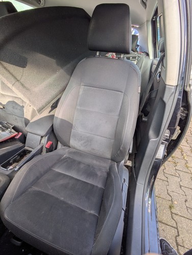 VW Golf 6 VI Sitz Vorne Links Fahrersitz Alcantara Bj. 2012 Original