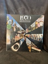 1970 A RECORD OF THE YEAR -- PRODUCED BY CBS NEWS -- Vinyl Record Sealed 