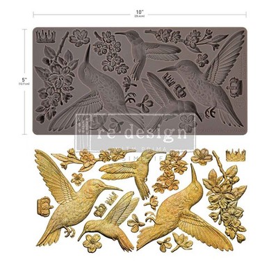 Bloom & Flutter | 5'' x 10'' Silicone Decor Mould | Redesign with Prima