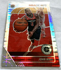 2019-20 Hoops Premium Stock Basketball John Wall Washington Wizard Silver Pulsar