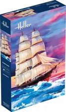 KIT MODELLINO BARCA NAVE STATICO HELLER FLYING CLOUD MODELLISMO SCALA 1:200