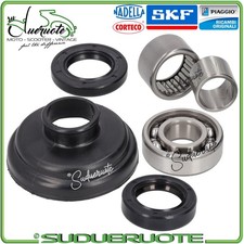 KIT REVISIONE MOZZO RUOTA POSTERIORE APE 50 1970-2020 CUSCINETTO PARAOLIO CUFFIA