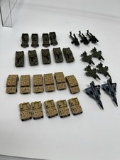1 lot of 29 Vtg Micro Military Tanks, Vehicles, Helicopters, Jets Micro Machines