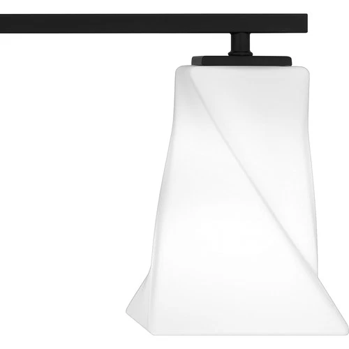 Quoizel STS8634 Stetson 4 Light 35"W Vanity Light - Black - Picture 2 of 7