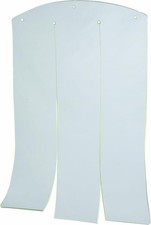 Trixie Vinyl Dog Door Flap, Fits 9.4 x 14.2-in x 14.2 inch, Clear Plastic