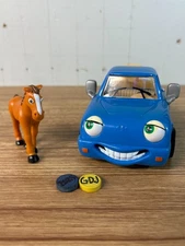 Chevron Car Pete Pick Up 1997 with Hay Bale and Horace Horse -GDJ-179