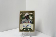2025 topps museum collection  tim raines #rs-tr /75 on card auto