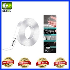 1/2in x 10ft Removable Heavy Duty Double Sided Tape for Wall Mounting