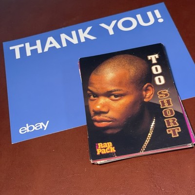 Lot Of 11 Rap Pack Vintage Rapper Trading Cards - 90s Hip Hop TCG 