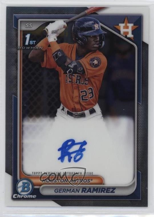 2024 Bowman Chrome Prospect Auto German Ramirez #CPA-GR Auto 16e6
