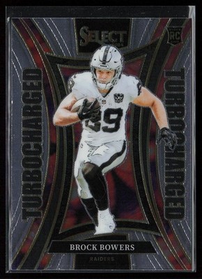 2024 Panini Select #6 Brock Bowers Turbocharged