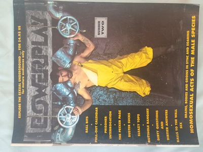 #ad Vintage PowerPlay Magazine Issue #2 Gay Male Erotica $29.99