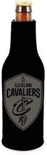 Cleveland Cavaliers 2-Pack Zipper Bottle Tonal Black Beverage Insulator...