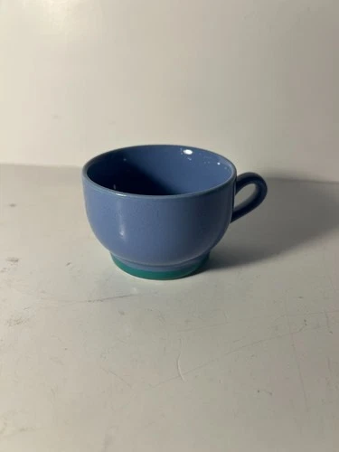 Lindt Stymeist Espresso Mug Tea Cup Blue Turquoise Japan Vintage 80s