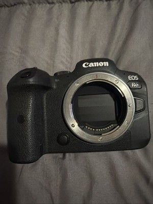 Canon EOS R6 20.1MP Mirrorless Camera - Black (Body Only)