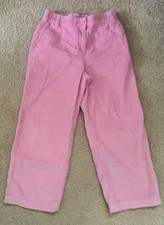 Crewcuts For JCREW Girls Bubblegum Pink Corduroy Pants Size 10 EUC
