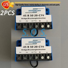 2*For REISSMANN Brückengleichrichter 45 B 50 20-C1V Full-Wave Brake Rectifier US