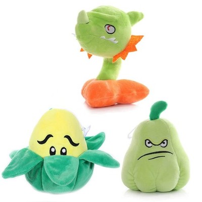 3 PCS Plants and Zombies Snapdragon Plush Plants Sets Zombies Toy Snapdragon,...