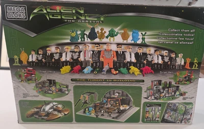 2002 Mega Blocks Alien Agency The Arrival Hangar 18 Set #5621 90% Complete - Image 1 of 4